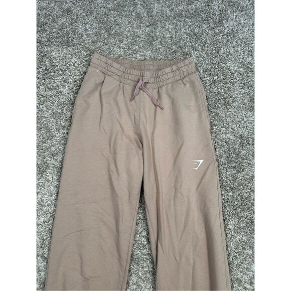 Gymshark Training Joggers Beige Pink Women’s XS Pull on Sweatpants Gym Lifting - Picture 12 of 13